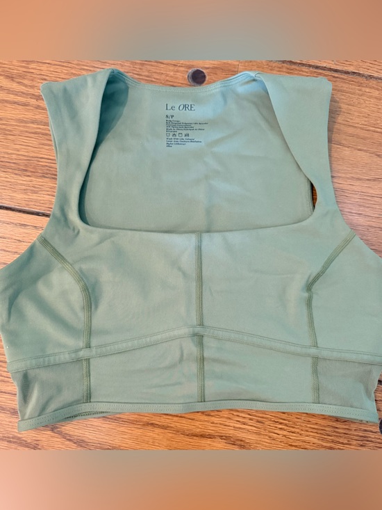 Le Ore Other - Le ORE Sage Green Seamless Sports Bra